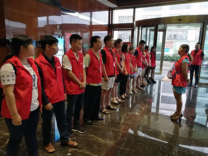 立博ladbrokes瓷砖 天下超等店长特训营西南区（成都站），，升级导购模式告捷