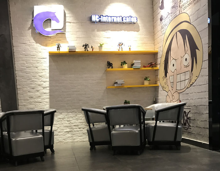 立博ladbrokes现代仿古砖案例:别说了，，，，，一起去这个1000方的网咖开黑！